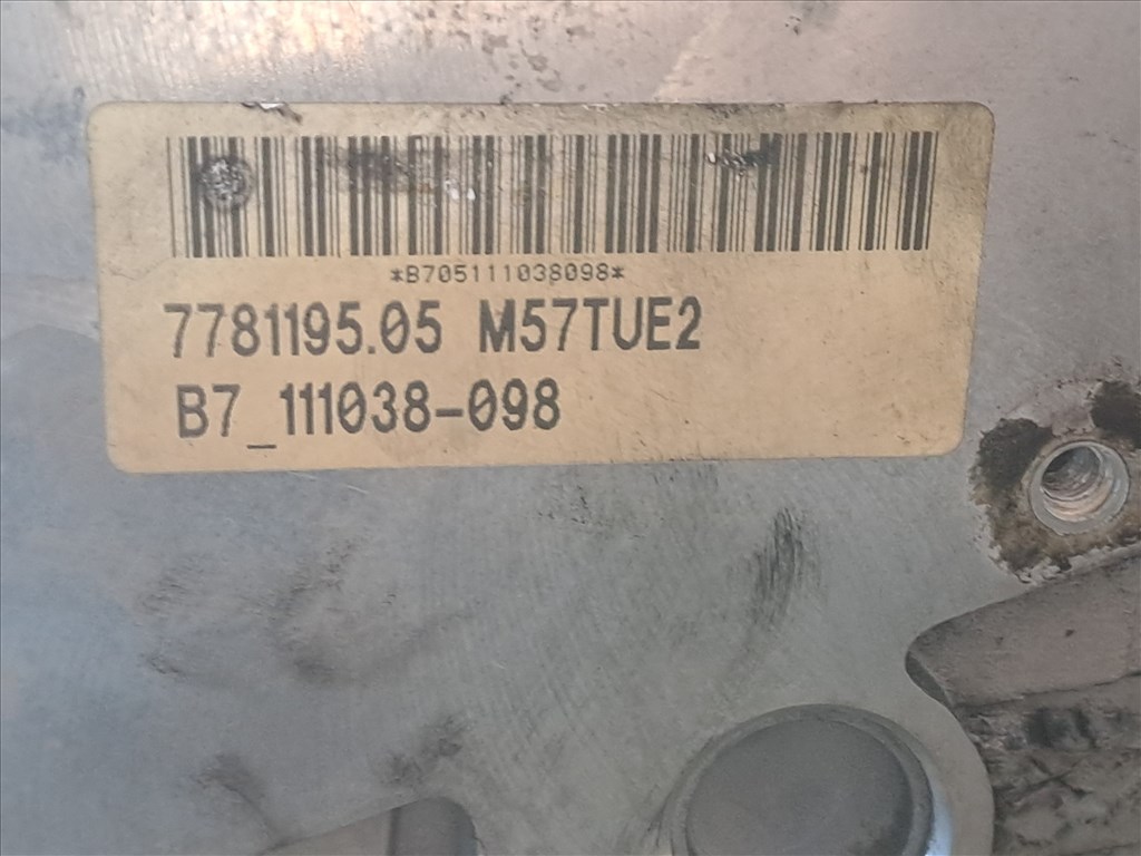 BMW X5 E70 3 literes egyturbós 30d/25d motor, donorja X5 E70 21646821306d3 m57tue2 12. kép