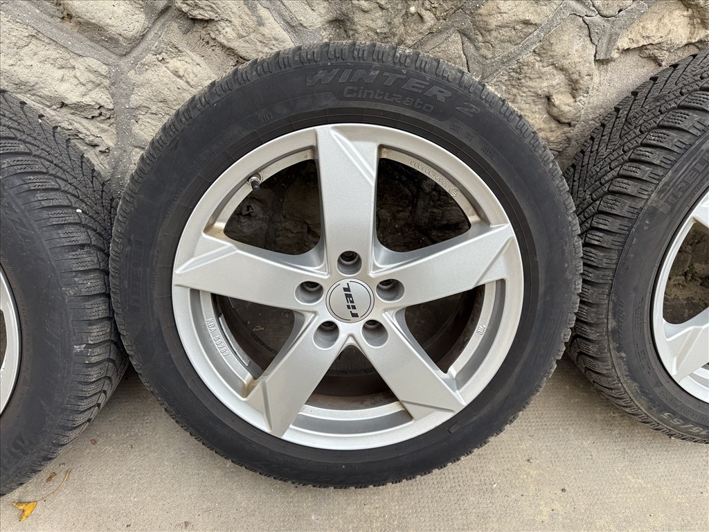 17" Rial alufelni 215/55R17 téli gumi 5X112 3. kép