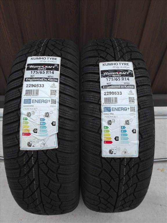 175/65R14 ÚJ Kumho téli gumi 2db 175/65 r14 1. kép