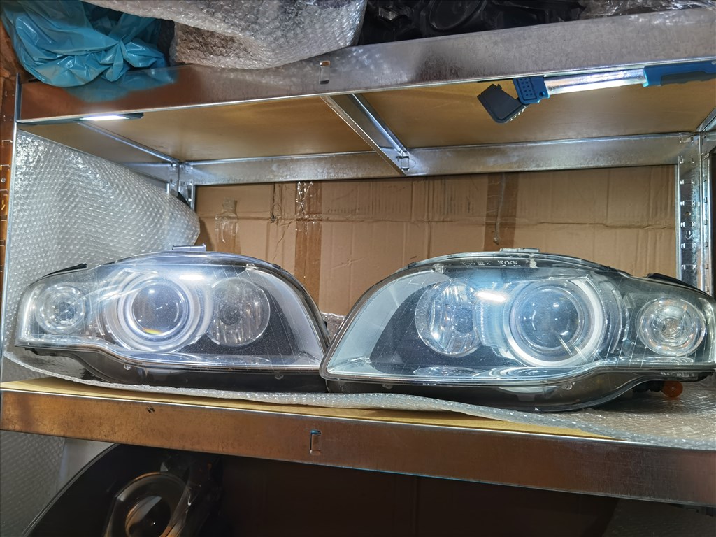 Audi A4 (B6/B7) B6/B7 A4 b7 xenon fehér index fényszóró lámpa pár  8e0941003bp 8e0941004bp 1. kép