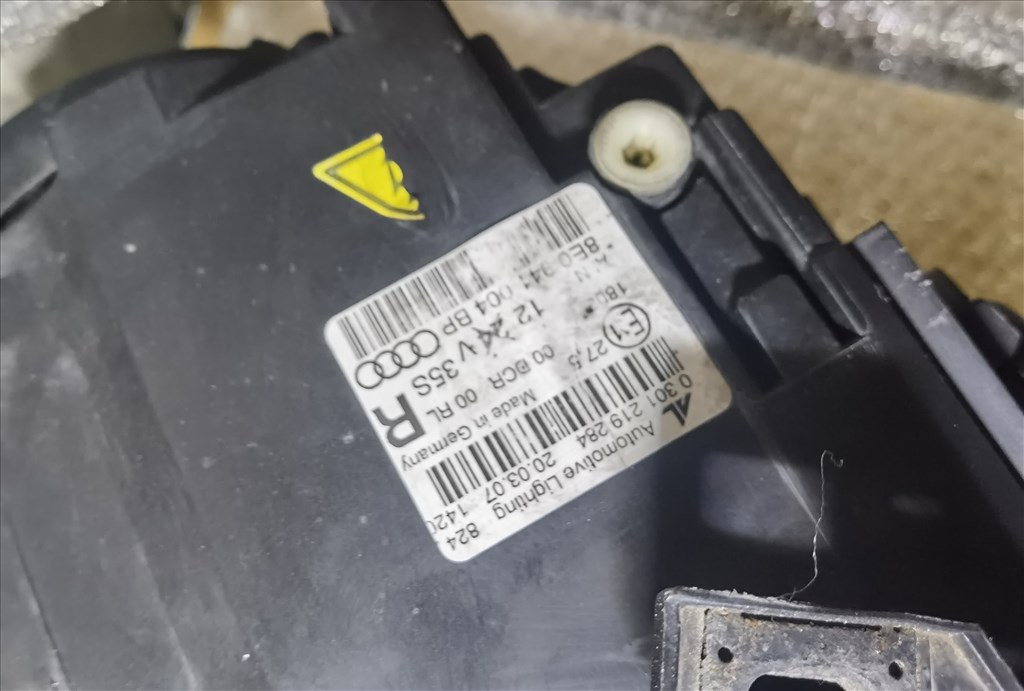 Audi A4 (B6/B7) B6/B7 A4 b7 xenon fehér index fényszóró lámpa pár  8e0941003bp 8e0941004bp 5. kép