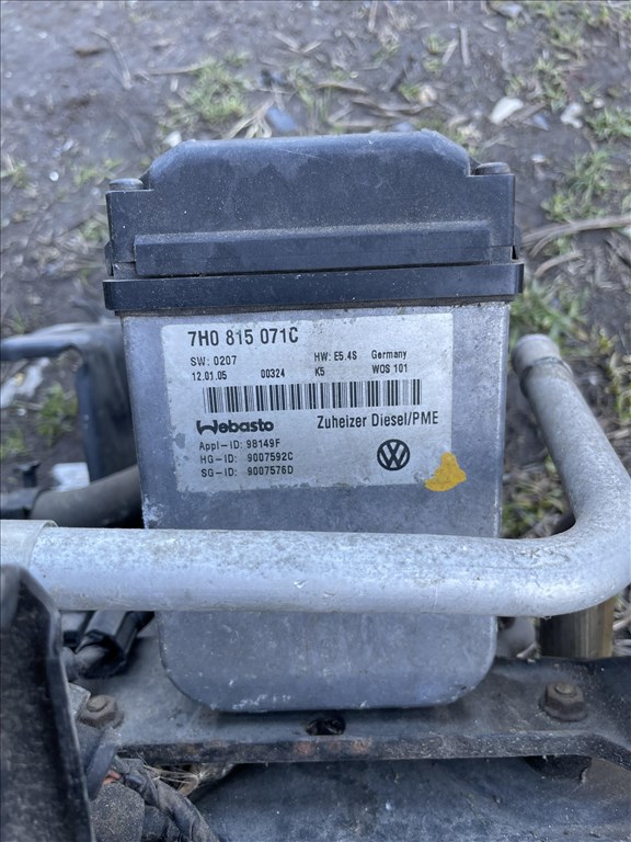 Volkswagen Transporter T5 VW T5 Transporter, Multivan Webasto kályha, állófűtés  7h0815071c 1. kép