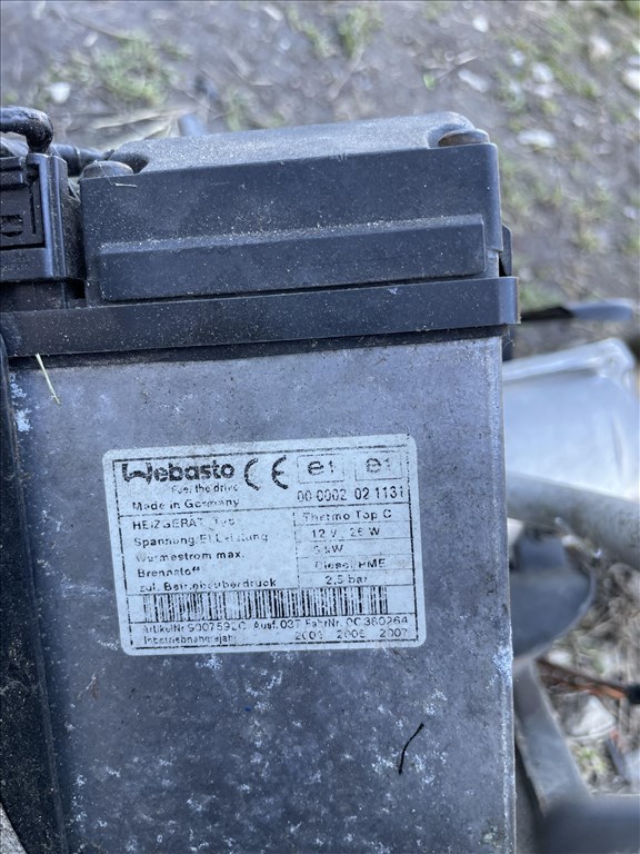 Volkswagen Transporter T5 VW T5 Transporter, Multivan Webasto kályha, állófűtés  7h0815071c 3. kép