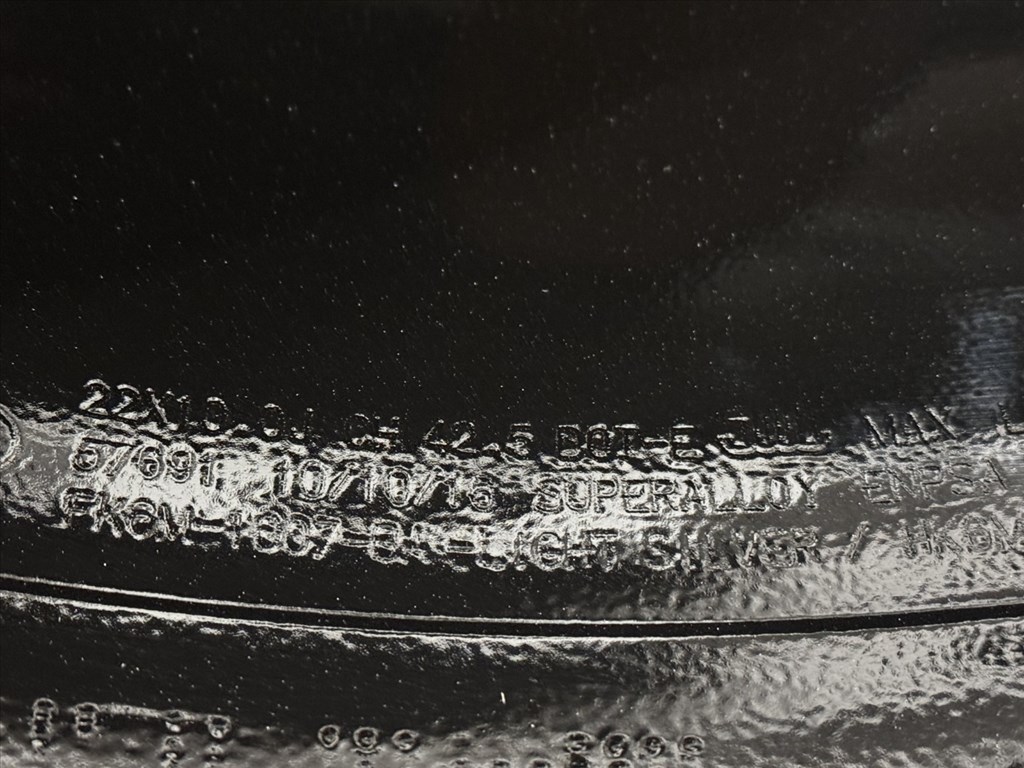 R22 Original Land Rover 10J ET42,5 HK6m-1007-AA  / FK6M-1007-BA 2db felni alufelni 8. kép