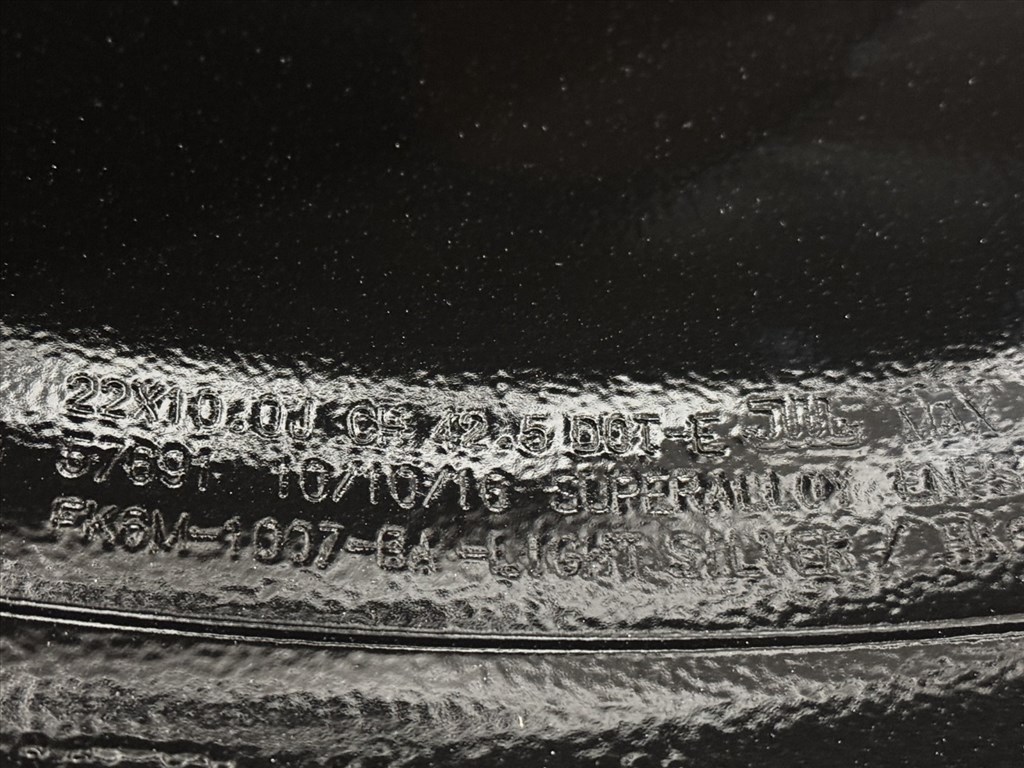 R22 Original Land Rover 10J ET42,5 HK6m-1007-AA  / FK6M-1007-BA 2db felni alufelni 10. kép