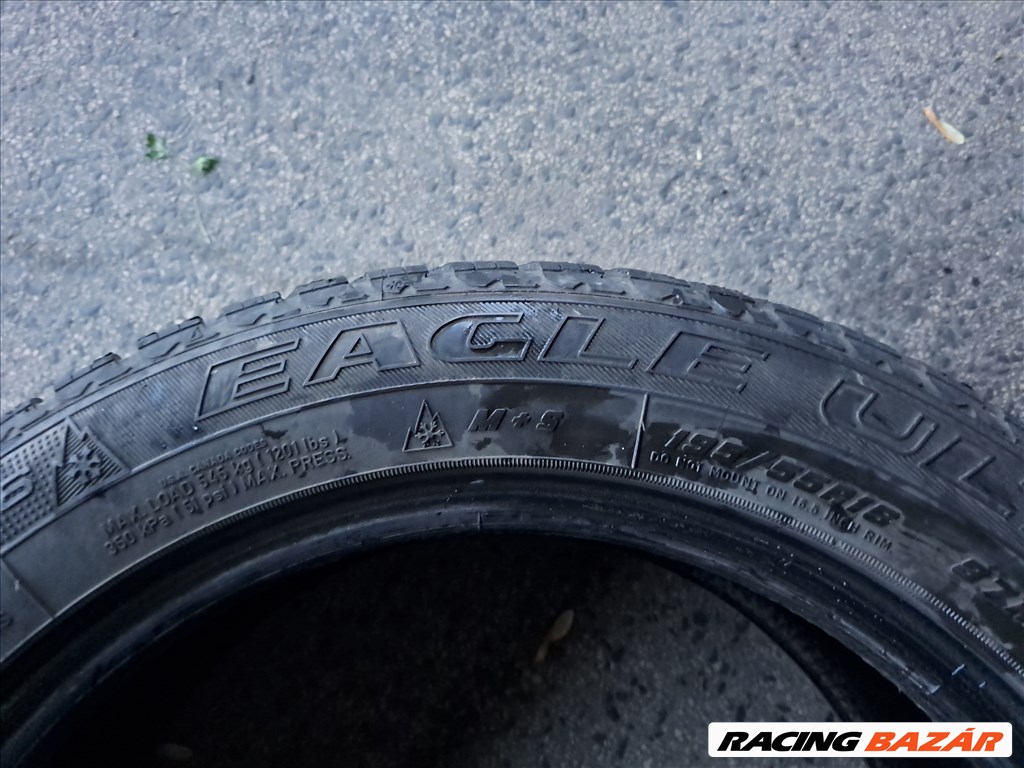 2db 195/55 R16 Good Year Eagle Ultragrip GW-3 RSC (Defekttűrő) (peremvédős) Téli gumi eladó!!! 5. kép