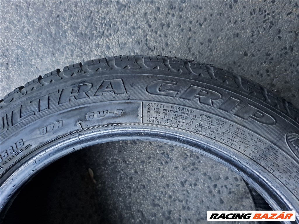 2db 195/55 R16 Good Year Eagle Ultragrip GW-3 RSC (Defekttűrő) (peremvédős) Téli gumi eladó!!! 6. kép