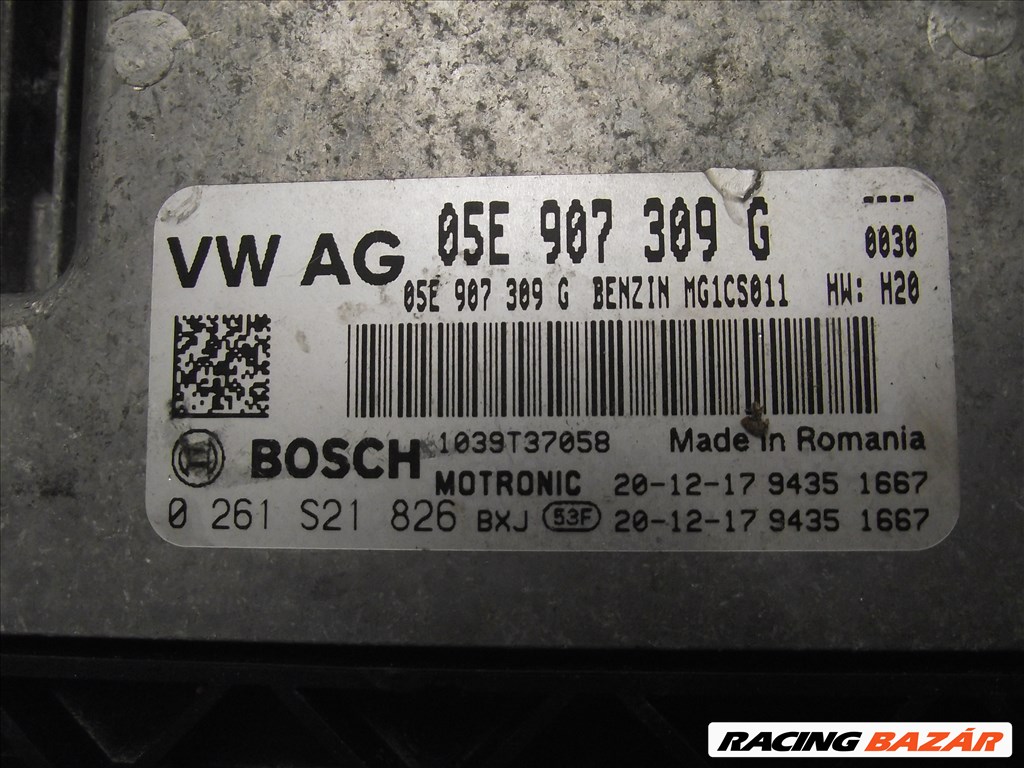 Skoda Octavia 4 1.5 E TSI motorvezérlő DFY 05e907309g 2. kép