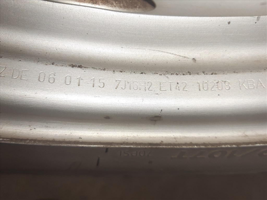  5x108 Citroen Fiat Peugeot lemezfelni 7x16 ET42 Jumpy Scudo Expert Toyota Proace 3. kép