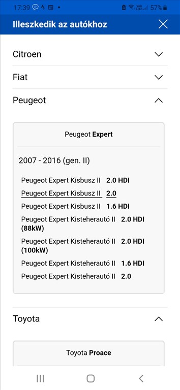  5x108 Citroen Fiat Peugeot lemezfelni 7x16 ET42 Jumpy Scudo Expert Toyota Proace 4. kép
