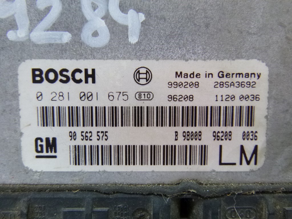 Opel Astra G  motorvezérlõ 90562575 0281001675 2. kép