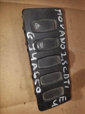 Opel Movano 03-10 Hátsó Szélvédőfűtés Kapcsoló