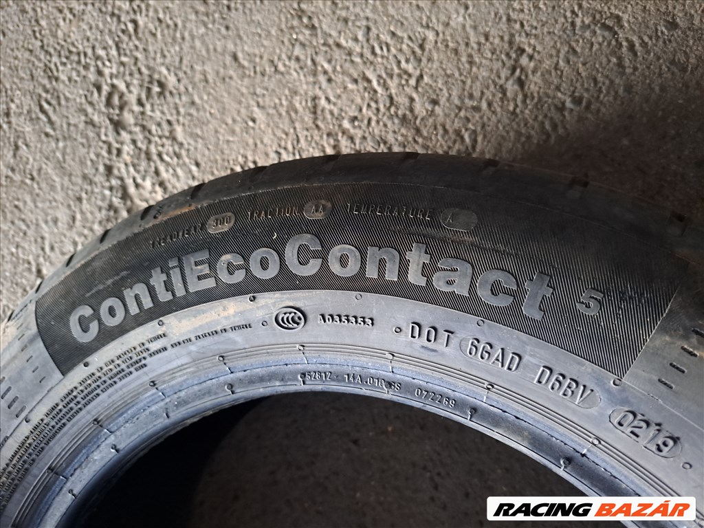 1db 185/65 R15 Continental Contiecocontact 5 Nyári gumi eladó (DOT2019) 3. kép