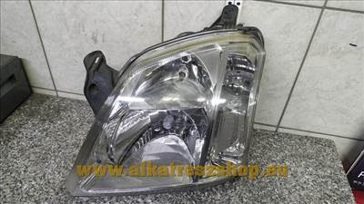 Opel Meriva A bal fényszóró Vauxhall angol fekete hátteres