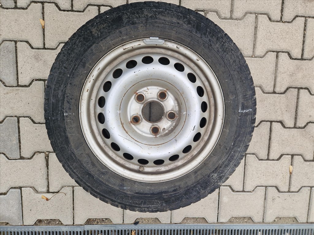  5x120 16" lemezfelni Points teherautó gumi pótkeréknek (26129, 26130) 1. kép