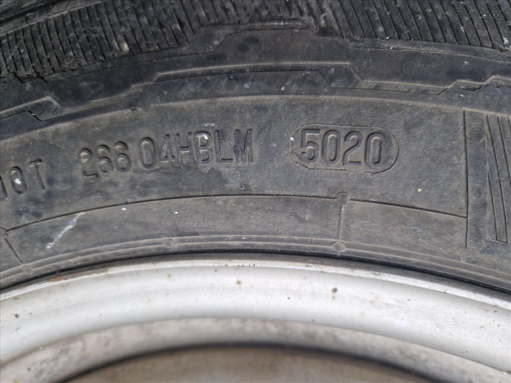  5x120 16" lemezfelni Points teherautó gumi pótkeréknek (26129, 26130) 2. kép