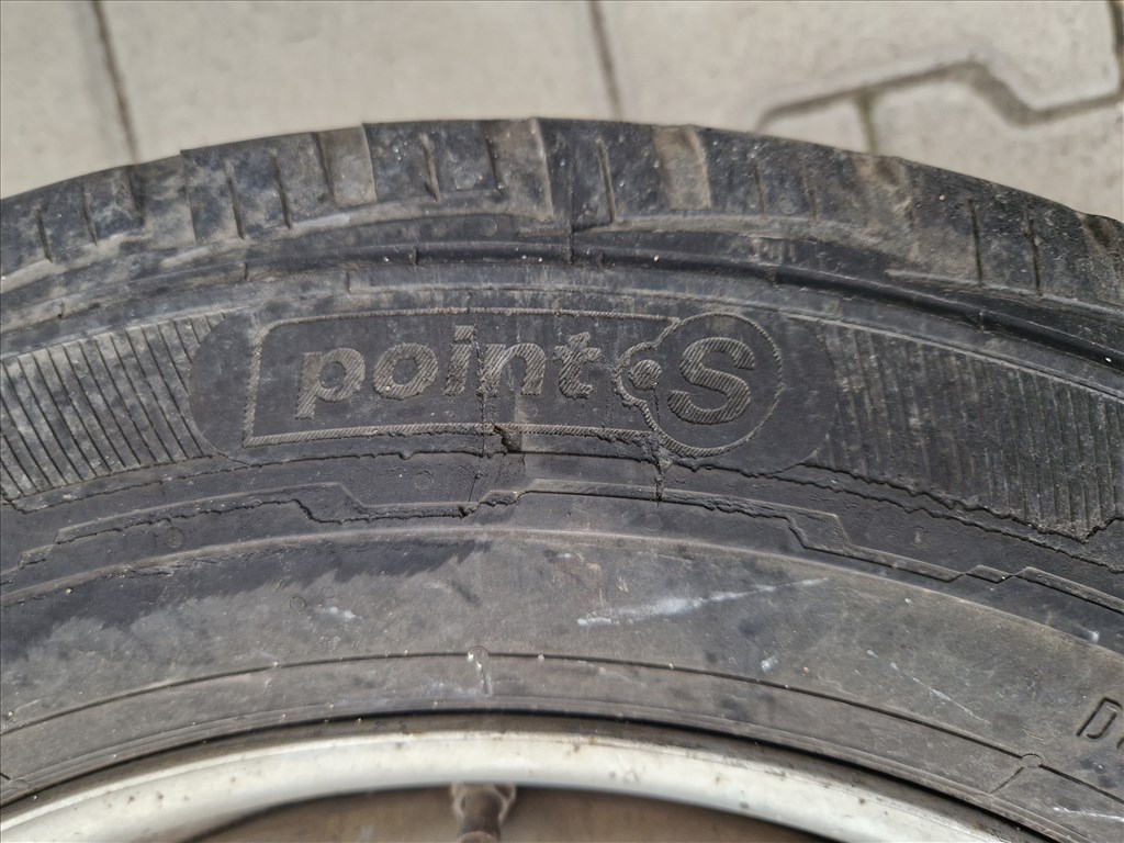  5x120 16" lemezfelni Points teherautó gumi pótkeréknek (26129, 26130) 5. kép