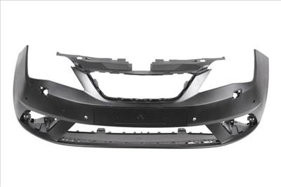 Seat Ibiza 5P 2015-2017 utángyártott új első lökhárító, fényszóró mosós, szenzor helyes 6p0807217he