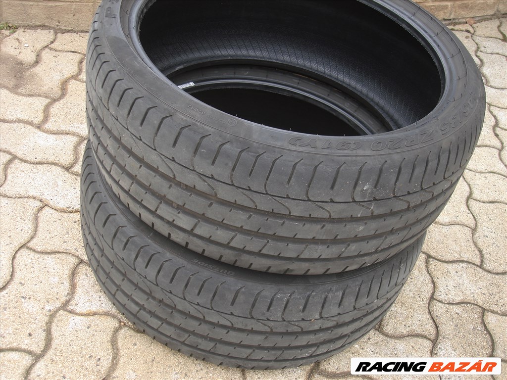 245/35 ZR 20 91Y Pirelli P Zero 2 db Nyári Gumi 6mm Jó állapotban DOT4 1. kép