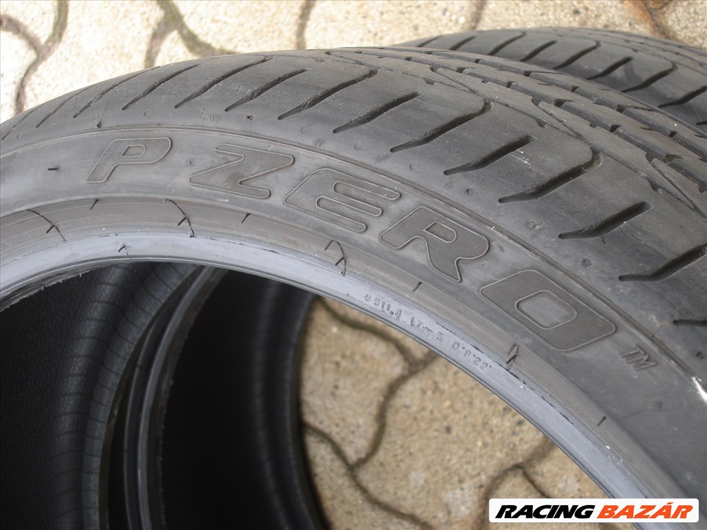 245/35 ZR 20 91Y Pirelli P Zero 2 db Nyári Gumi 6mm Jó állapotban DOT4 3. kép
