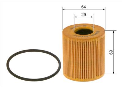 olajszűrő BOSCH 1 457 429 249 for CITROËN, PEUGEOT, FORD, FIAT, …
