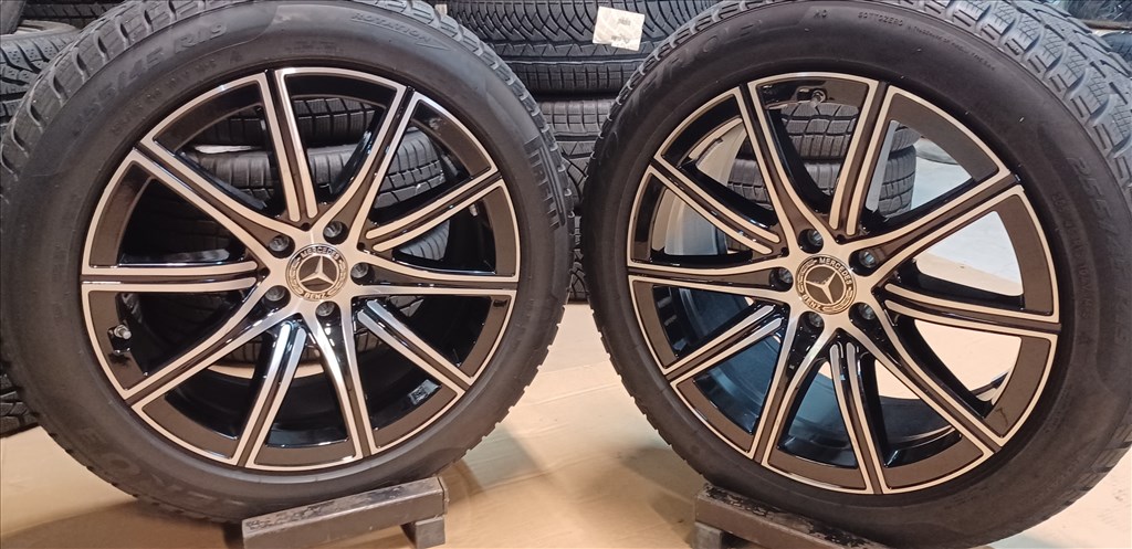 Mercedes W223 S klasse 5x112 8,5x19" 255/45 R19 téli gumikkal 4db 5. kép