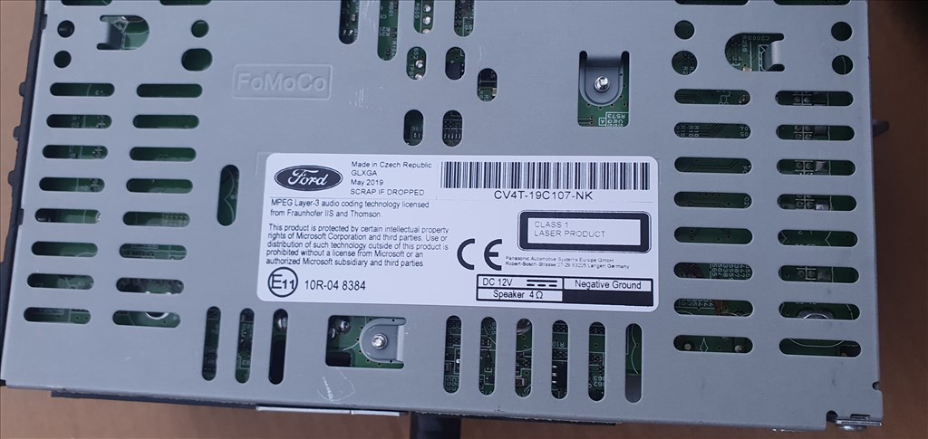 Ford Kuga mk2 facelift c-max sync 3 navigáció szett 3. kép