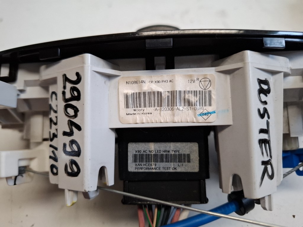 Dacia duster (HS) fûtéskapcsoló (fûtés kapcsoló) N108614N 3. kép