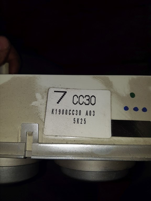 Mazda 5 05-10 Fûtéskapcsoló K1900CC30 3. kép