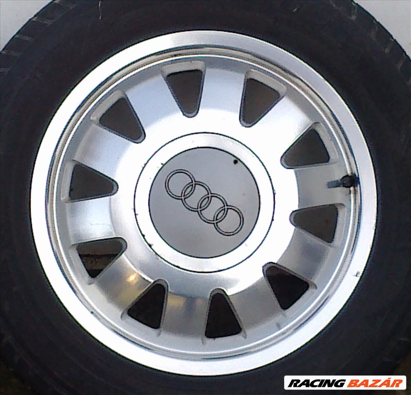  Eladó 4db 15-ös 5x112-es Audi A4, alufelni 195/65R15 gumival 2. kép