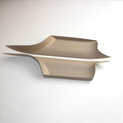 BMW F02 ajtóbehúzó, kapaszkodó burkolat oyster hátsó