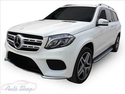 MERCEDES-BENZ GL-166 osztály ( 2012-2015) Küszöb alumínium küszöb fellépő szett GLS-Facelift osztály Mercedes X166 2016-2018