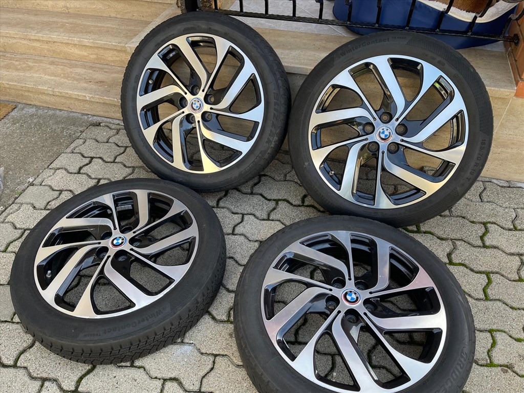 19 colos Bmw i3 turbina alufelni 19 col fekete front políros gyári 2. kép