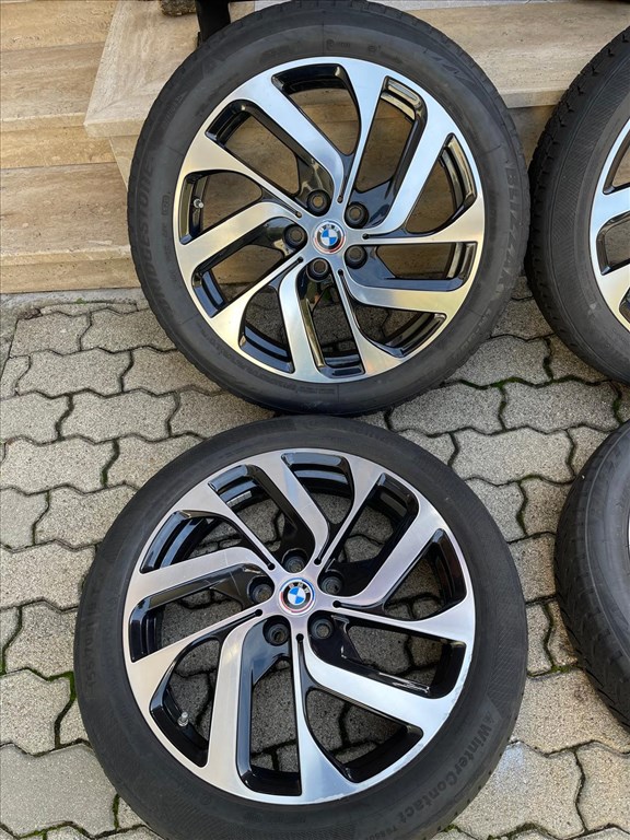 19 colos Bmw i3 turbina alufelni 19 col fekete front políros gyári 4. kép