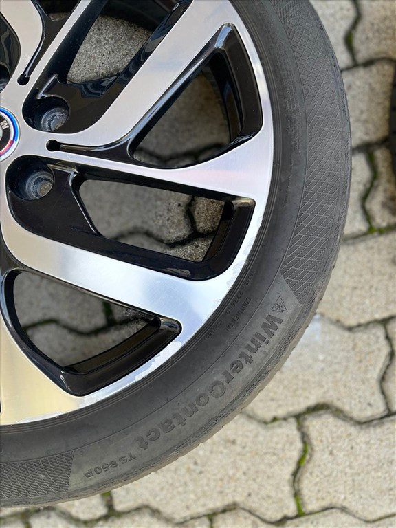 19 colos Bmw i3 turbina alufelni 19 col fekete front políros gyári 9. kép