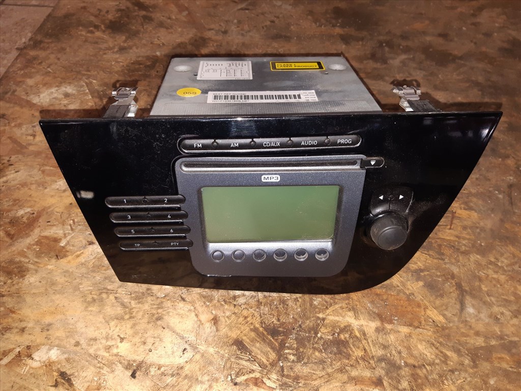 Seat Leon II Cupra Rádiós CD Lejátszó 1P1 035 186 B 1. kép