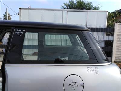 mini cooper (r56) bal hátsó oldAlfa Romeol üveg (karosszéria oldal üveg)