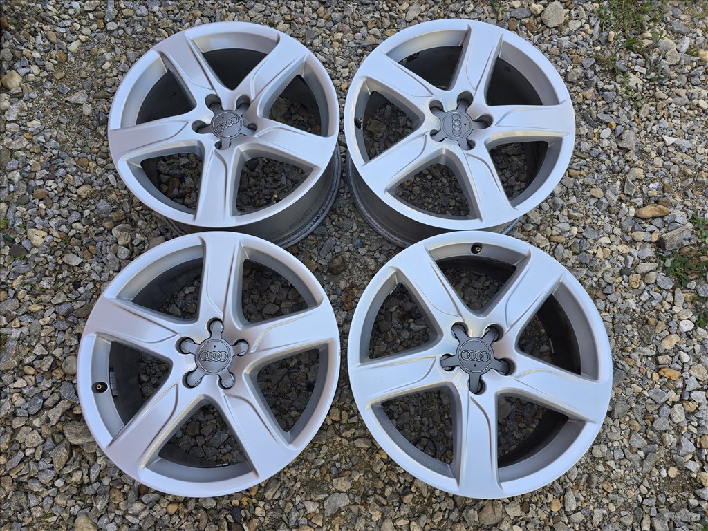  18-as,5x112-es újszerű gyári Audi alufelni 2. kép