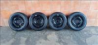 SKODA ROOMSTER 15" LEMEZFELNI 5X100 TÉLI 185/60R15 GUMIVAL OLCSÒN!!!