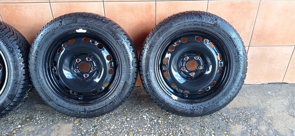 SKODA ROOMSTER 15" LEMEZFELNI 5X100 TÉLI 185/60R15 GUMIVAL OLCSÒN!!! 3. kép