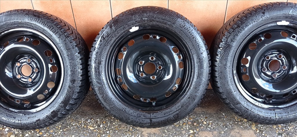 SKODA ROOMSTER 15" LEMEZFELNI 5X100 TÉLI 185/60R15 GUMIVAL OLCSÒN!!! 4. kép