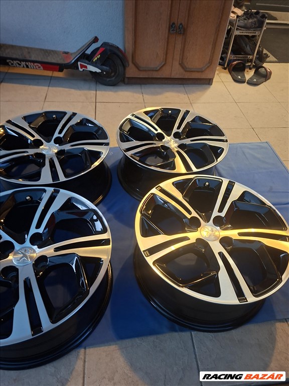 Peugeot 208 GTi / 2008 / 207 gyári alufelni 7x17 col Et:20 9. kép