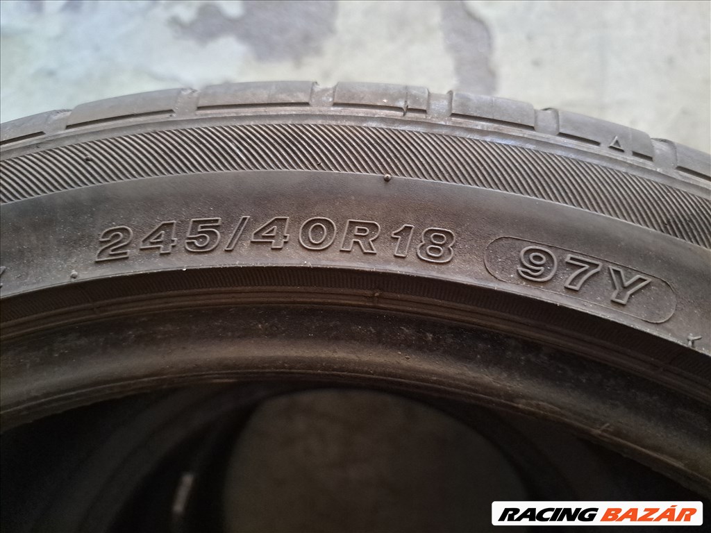 1db 245/40 R18 Bridgestone Potenza S001 (Peremvédős) Nyári Gumi eladó!!! ára! 10000Ft  5. kép