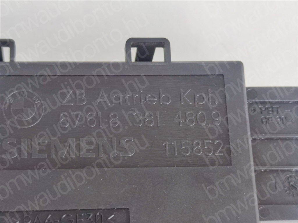 BMW 3 (E46) Napfénytető motor (8381480, 67618381480) 2. kép