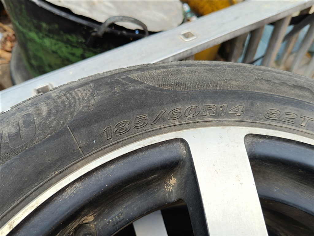 4x100 lyukosztású 6JJ 14" ET35 használt alufelni Threeface tuning Suzuki Swift Ignis 12. kép