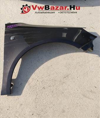 Sárvédő SKODA Fabia 2, Roomster fekete jobb  LF8M6060