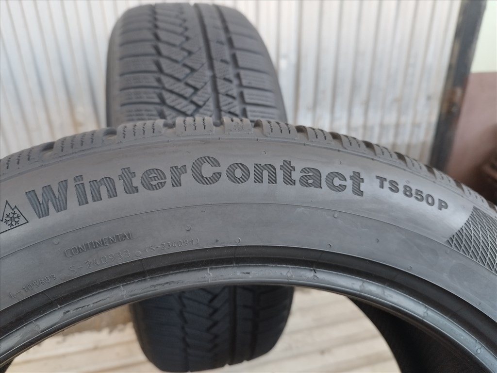  235 50 r19 Continental Winter Contact TS 850P téligumik 2db!  4. kép