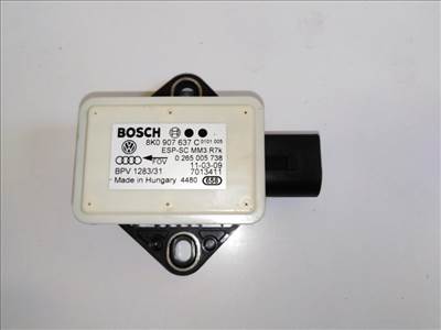 Audi A5 (8T3) esp szenzor (oldalirányú gyorsulás érzékelő) 8K0907637C 0265005738