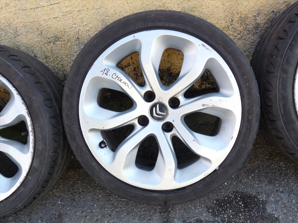  17" használt alufelni, rajta 205/45 használt gumi  7. kép