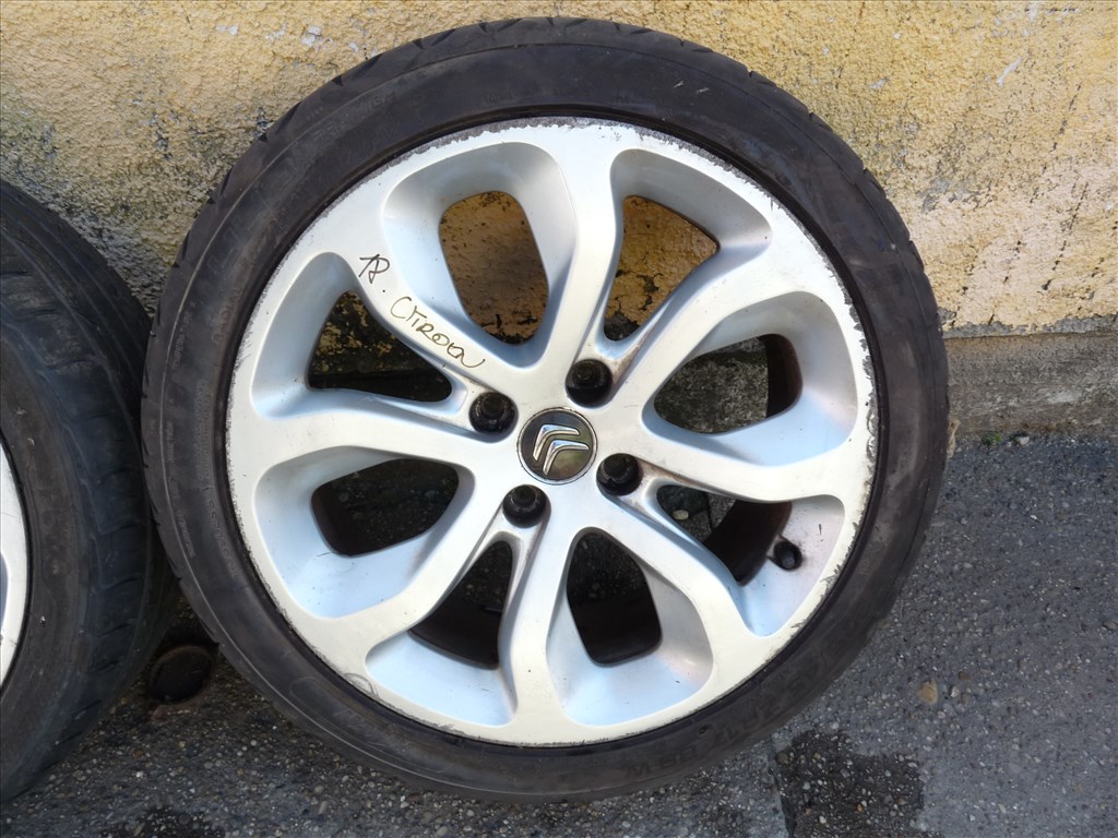  17" használt alufelni, rajta 205/45 használt gumi  9. kép